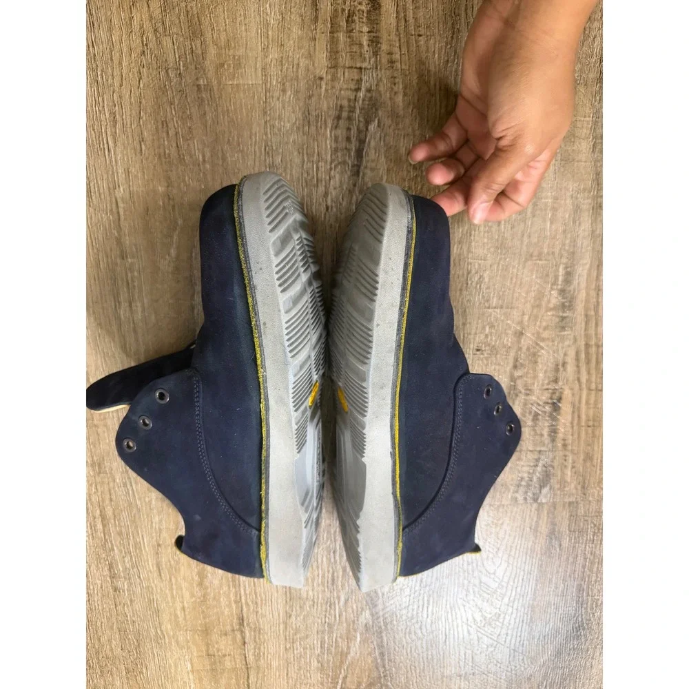 Samuel Hubbard Hubbard Free Navy Blue Nubuck Leather Walking Shoes Mens 10W